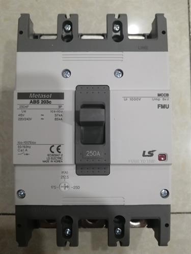 MCCB LS 3P 250A 37kA ( ABS203c FMU )